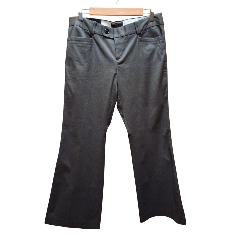 Banana Republic Gray Dress Pants 12P Petite NWT Work Office Slacks‎ Trousers